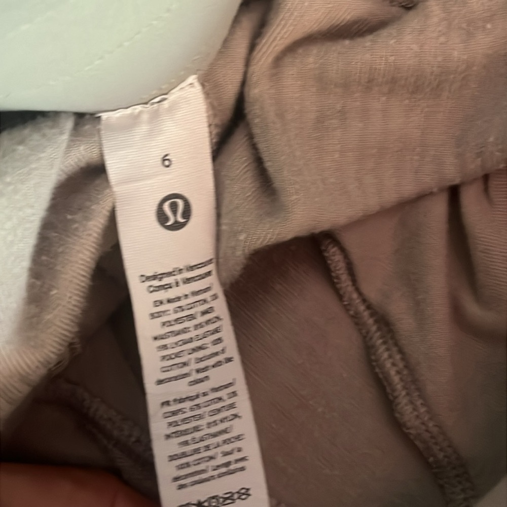 Lululemon Scuba Velvet Cord Wide Leg Crop Pant - Picture 12 of 16